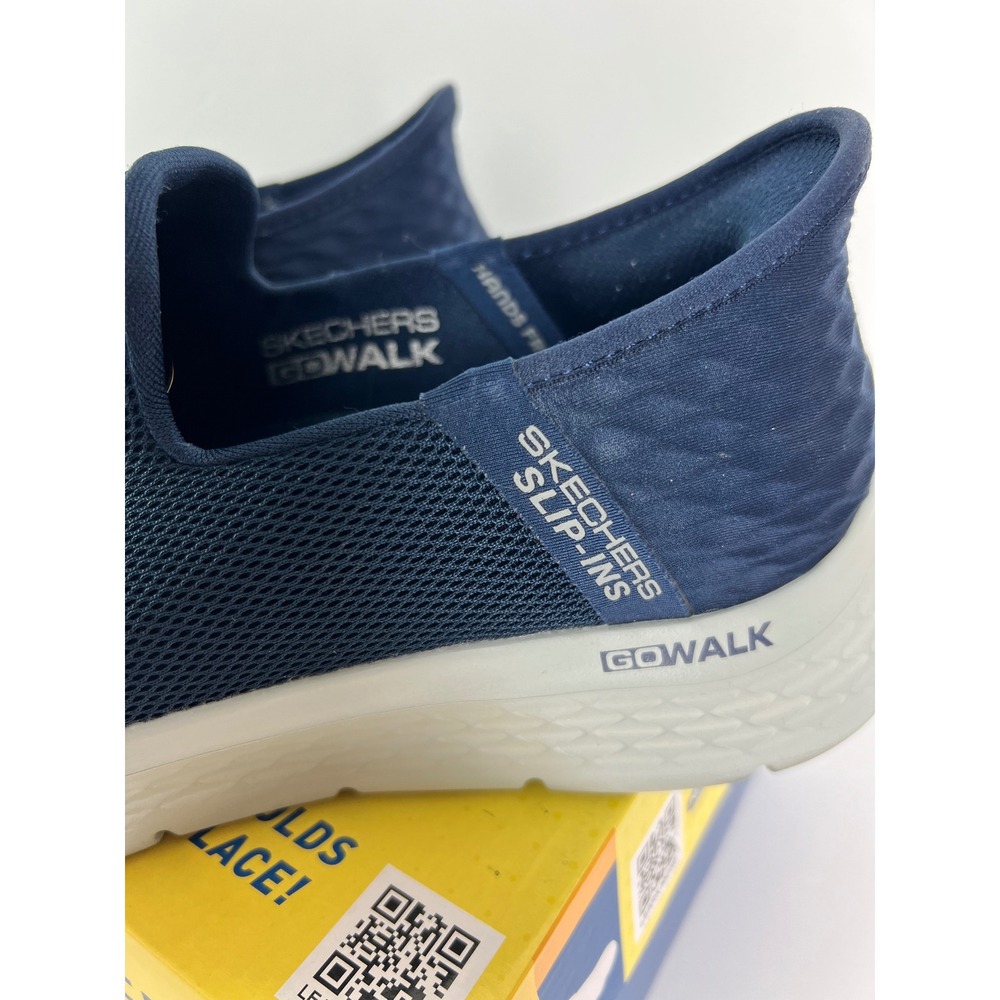 Skechers Hands Free Slip-ins Go Walk Flex Navy Mens 8.5 Extra Wide 216491WW/NVY - Picture 2 of 8